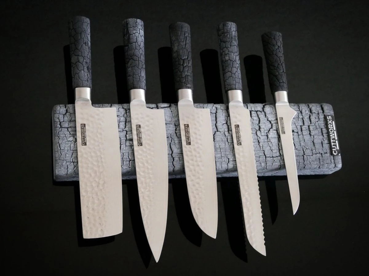 Cuttworxs Flamewood Magnetisch Messenlijst 4 Cuttworxs Flamewood Magnetisch Messenlijst - Afbeelding 2