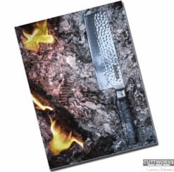 Cuttworxs Flamewood Nakiri Mes -Optimaal Barbecuegrill Winkel cuttworxs flamewood nakiri mes 4