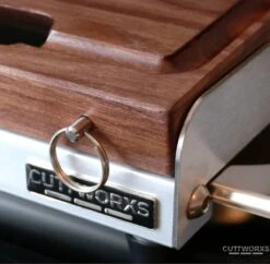 Cuttworxs Notenhouten Snijplank XL Met Sap Geul En Geïntegreerde Opvangbak -Optimaal Barbecuegrill Winkel cuttworxs notenhouten snijplank xl met sap geul en 2