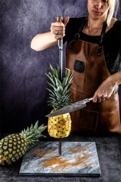 Forged Churrasco Olive Spies V-vorm -Optimaal Barbecuegrill Winkel forged churrasco olive spies v vorm 5