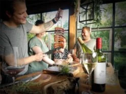 Forged Churrasco Olive Vorkspies -Optimaal Barbecuegrill Winkel forged churrasco olive vorkspies 4