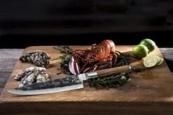 Forged Olive Koksmes 20,5cm -Optimaal Barbecuegrill Winkel forged olive koksmes 205cm 2