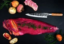 Forged Olive Koksmes 20,5cm -Optimaal Barbecuegrill Winkel forged olive koksmes 205cm 3