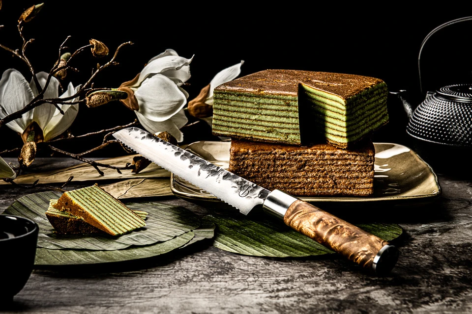 Forged VG10 Broodmes 4 Forged VG10 Broodmes - Afbeelding 2