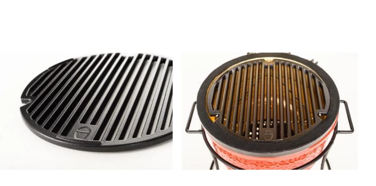 Kamado Joe Gietijzeren Rooster Sear Plate Junior 6 Kamado Joe Gietijzeren Rooster Sear Plate Junior - Afbeelding 4