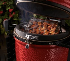 Kamado Joe JoeTisserie Basket Set Spit Mand -Optimaal Barbecuegrill Winkel kamado joe joetisserie basket set spit mand 2