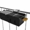 Knister BBQ Balkonbeugel -Optimaal Barbecuegrill Winkel knister bbq balkonbeugel