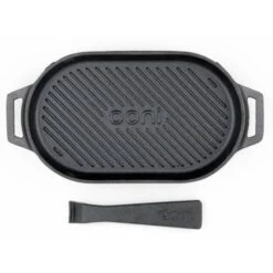 Ooni Gietijzeren Grizzler Pan Met Afneembare Greep En Houten Bord 10 Ooni Gietijzeren Grizzler Pan Met Afneembare Greep En Houten Bord -Optimaal Barbecuegrill Winkel ooni gietijzeren grizzler pan met afneembare greep 3