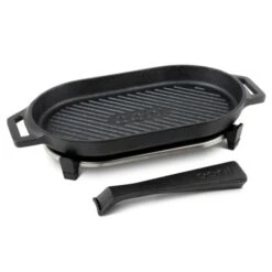 Ooni Gietijzeren Grizzler Pan Met Afneembare Greep En Houten Bord 11 Ooni Gietijzeren Grizzler Pan Met Afneembare Greep En Houten Bord -Optimaal Barbecuegrill Winkel ooni gietijzeren grizzler pan met afneembare greep 4