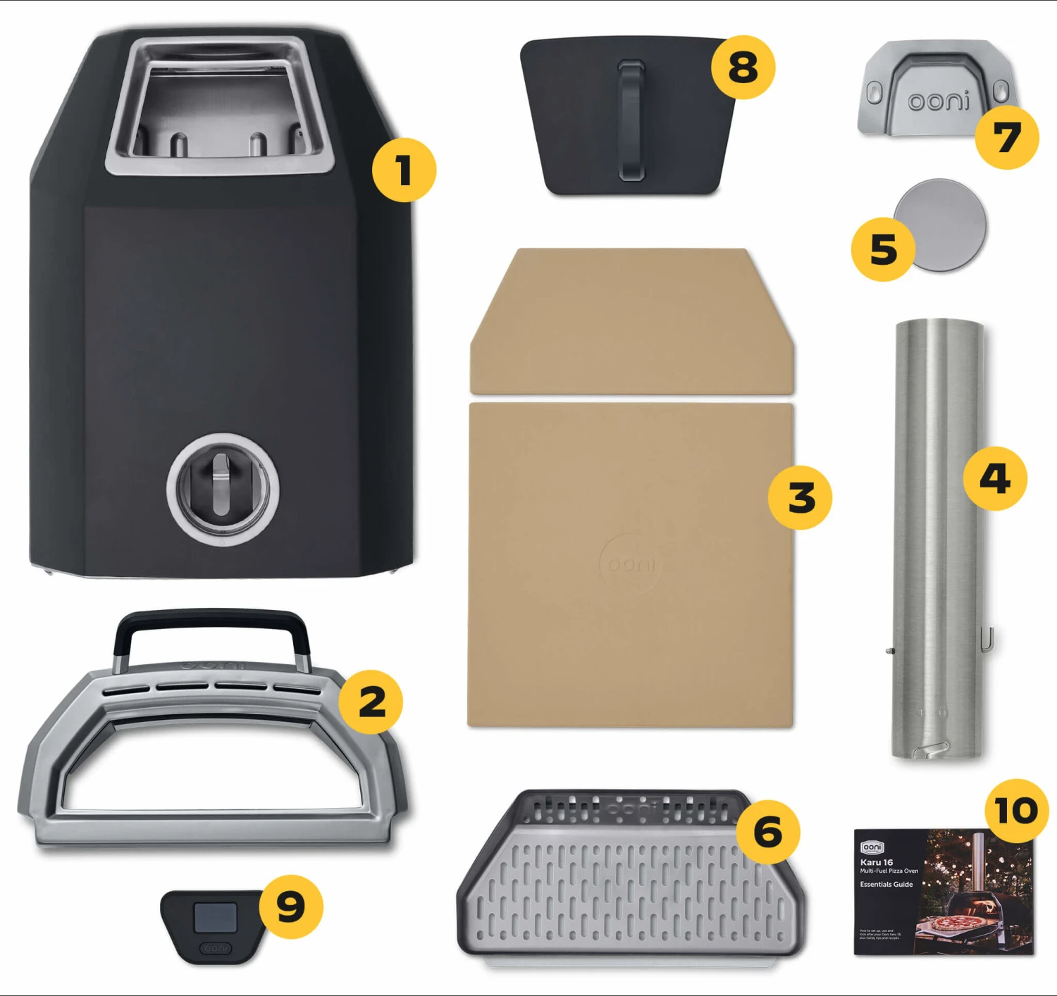 Ooni Karu 16 Houtskoolgestookte Pizzaoven 8 Ooni Karu 16 Houtskoolgestookte Pizzaoven - Afbeelding 6