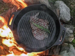 Petromax Gietijzeren Grill Skillet Met 2 Handvatten -Optimaal Barbecuegrill Winkel petromax gietijzeren grill skillet met 2 handvatte 2