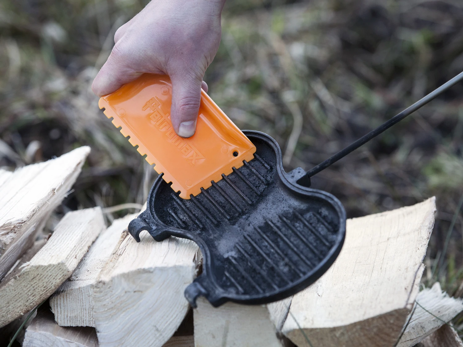 Petromax Gietijzeren Hamburgerijzer 4 Petromax Gietijzeren Hamburgerijzer - Afbeelding 2