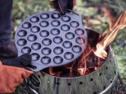 Petromax Gietijzeren Poffertjes Pan -Optimaal Barbecuegrill Winkel petromax gietijzeren poffertjes pan 2