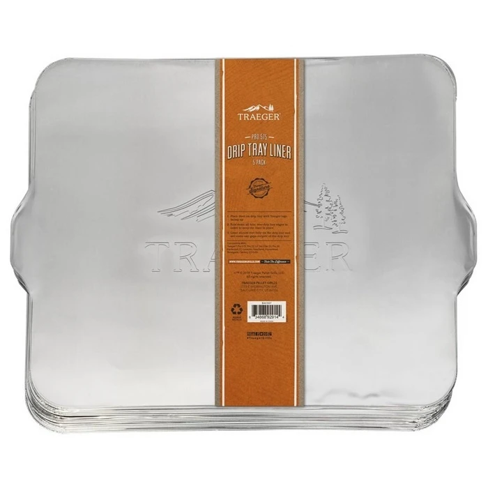 Traeger Tray Liner 5 Pack/ Lekbak- Timberline 850 3 Traeger Tray Liner 5 Pack/ Lekbak- Timberline 850