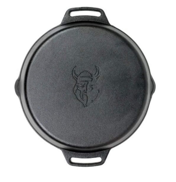 Valhal Valhal Cast Iron Skillet 4 Valhal Valhal Cast Iron Skillet - Afbeelding 2